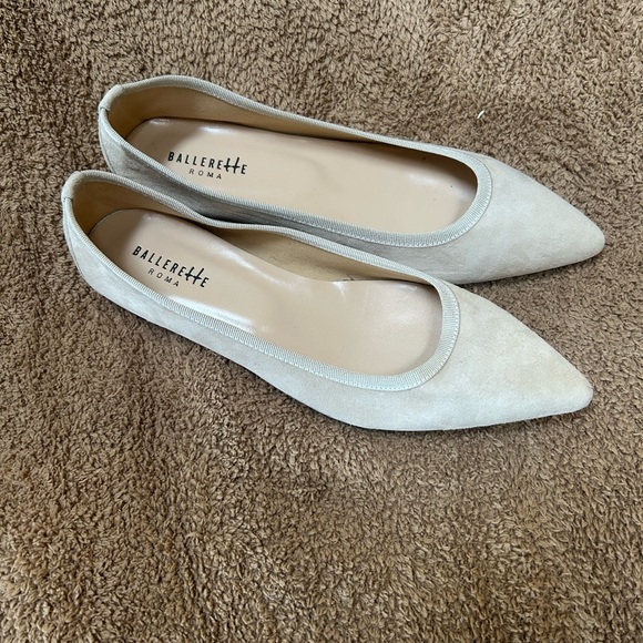 Ballerette Suede Flats Size 39 - Picture 1 of 4